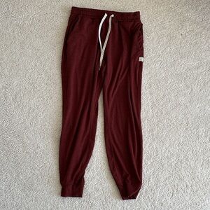 Vuori Burgundy Jogger Pants